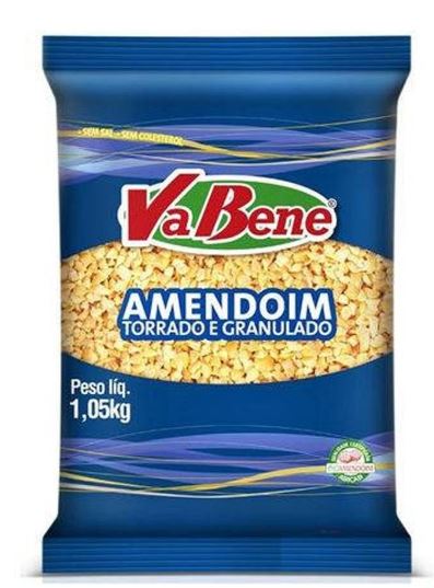 Amendoim Torrado Modo Xerem Vabene 1,05kg Unidade