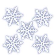 Aplique Flocos de Neve 11x12,5cm 05 unidades