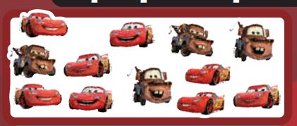 Aplique Impresso Carros 12 Unidades