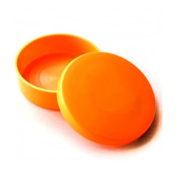 Latinha De Plstico Laranja 20 Unidades