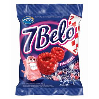 Bala Mastigvel Sete Belo Framboesa 500g