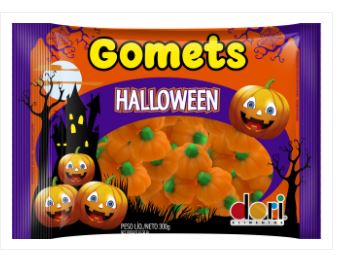Bala Goma Gomets Halloween 300g