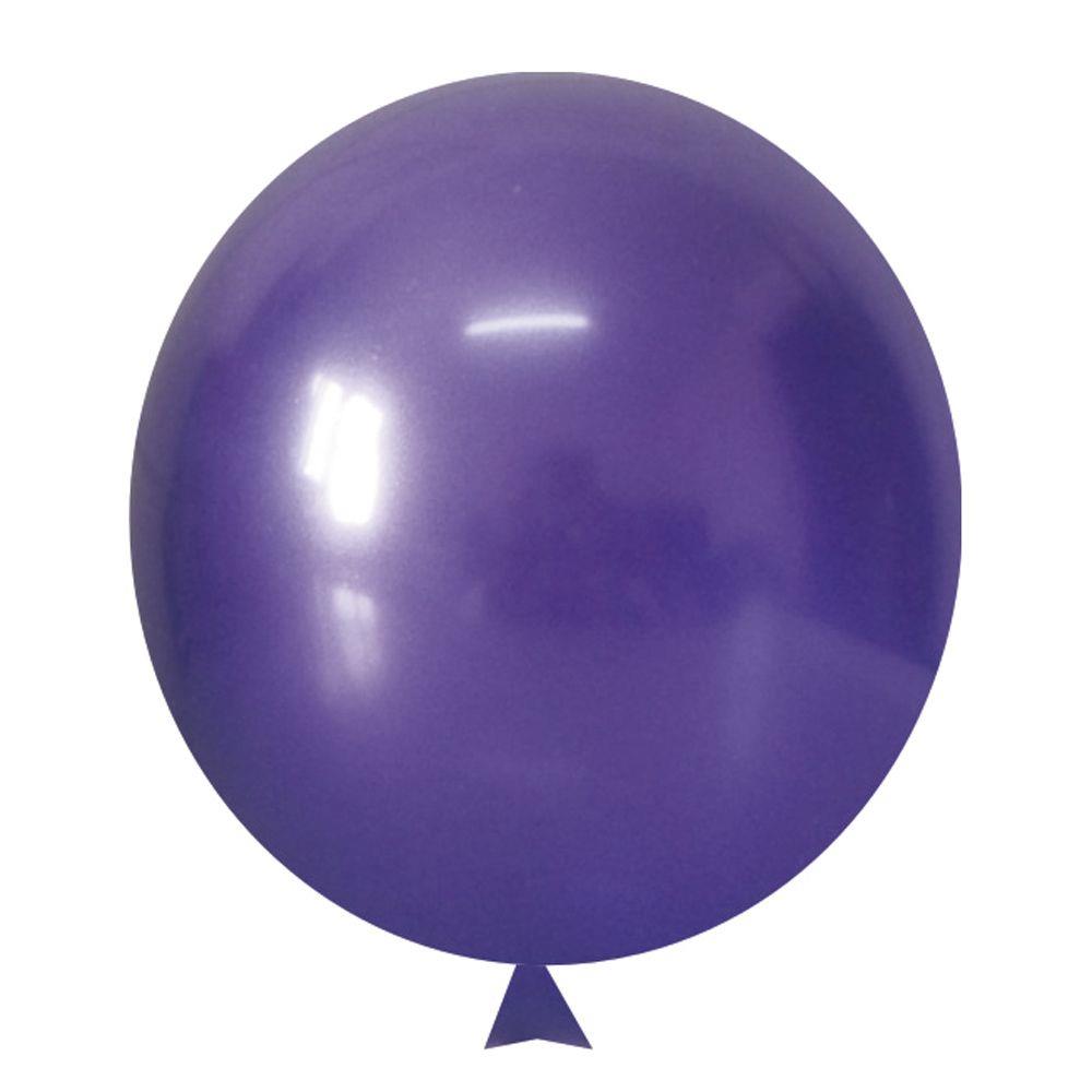 Balo N5 Redondo Alumnio Violeta 25 Unidades