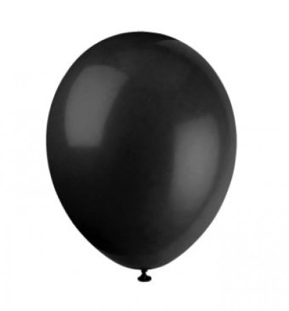 Balo N9 Liso Preto 50 Unidades