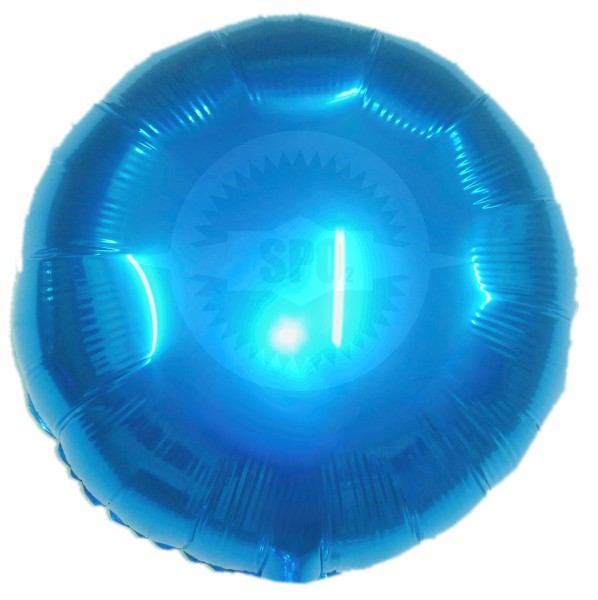 Balo Bola 18 Polegadas Metalizado Azul Escuro Unidade