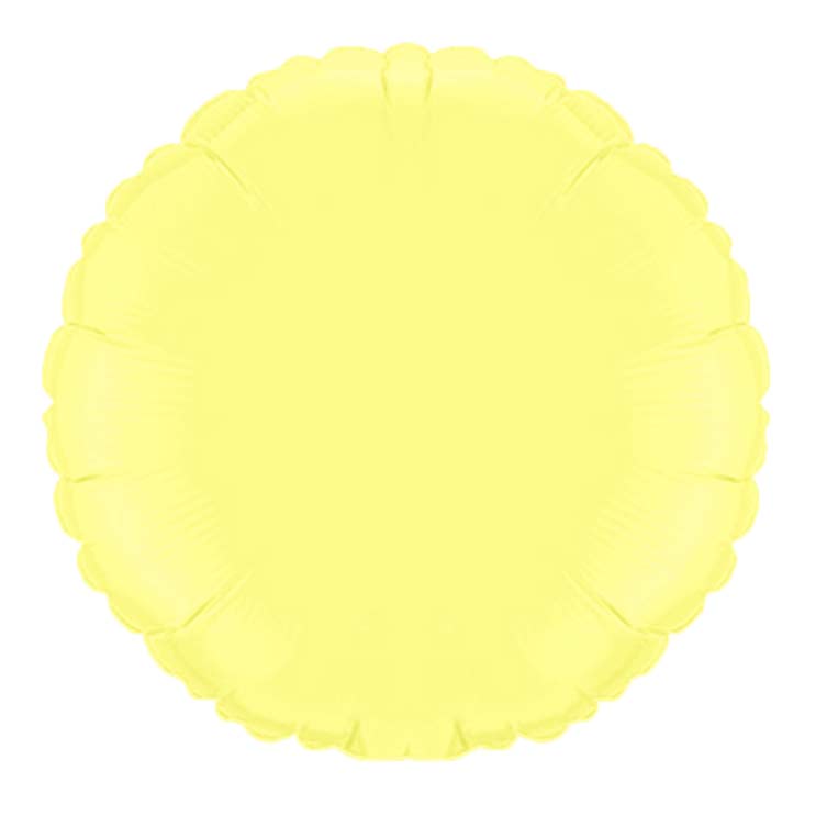 Balo 17 Polegadas Bola Candy Amarelo Unidade