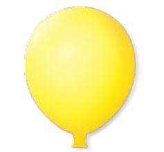 Balo Gigante Amarelo Citrino Unidade
