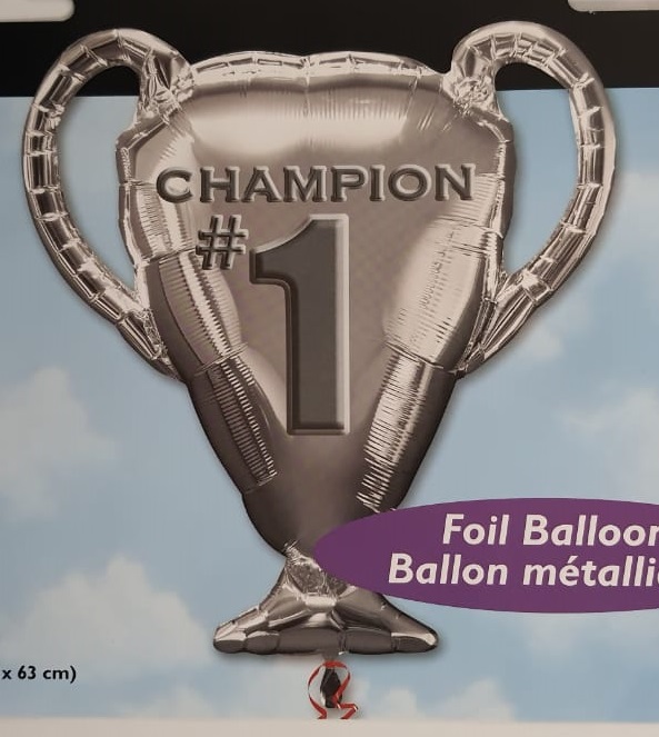 Balo Metalizado Trophy Champion Unidade