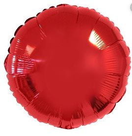 Balo Redondo 18 Polegadas Vermelho Unidade