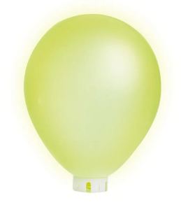 Balo N9 Redondo Neon Citrus Amarelo 30 Unidades