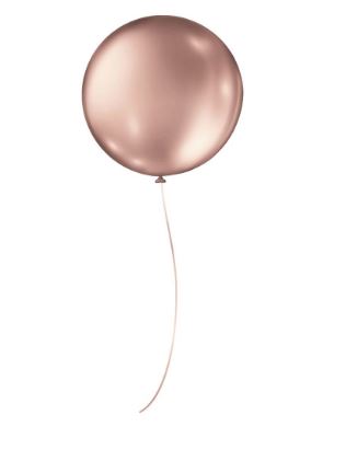 Balo N9 Metallic Rose Gold 25 Unidades