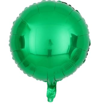 Balo Metalizado Redondo Verde Unidade