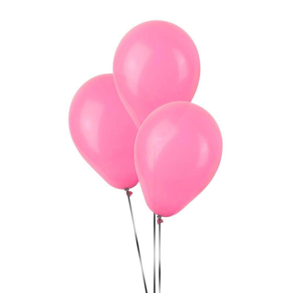 Balo N9 Liso Rosa 50 Unidades
