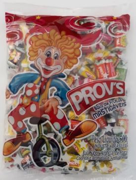 Bala Mastigvel 500g Provs Sortido