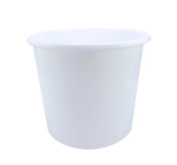 Balde 1,5L Branco Unidade