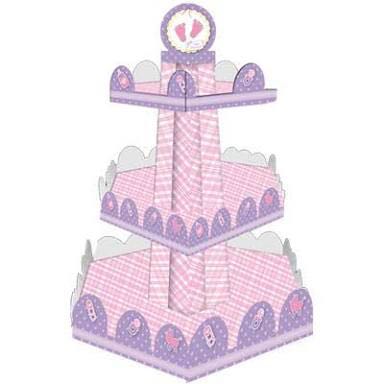 Baleiro Baby Shower Rosa