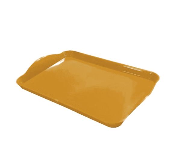 Bandeja Mdia Tasil 33x20x2,5cm Dourada Unidade