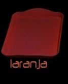 Bandeja 20x13 Laranja Neon Unidade