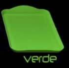 Bandeja 20x13 Verde Neon Unidade