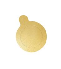 Base Para Doce 35mm Ouro 50 Unidades