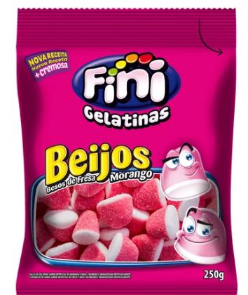 Beijos De Morango 250g Fini