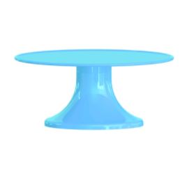 Boleira Cone Lisa 32cm Azul Beb Unidade