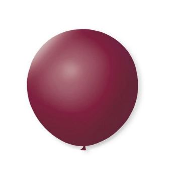 Balo N5 Redondo Imperial Bordo 50 Unidades