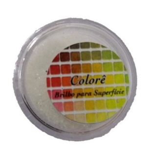 Corante Colore Brilho Para Superfcie 1,5 g Branco