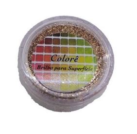 Corante Colore Brilho Para Superfcie 1,5g Rosa Claro