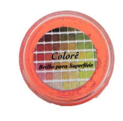 Corante Colore Brilho Para Superfcie 2g Laranja