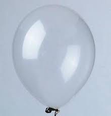 Balo N11 Redondo Liso Cristal 50 Unidades