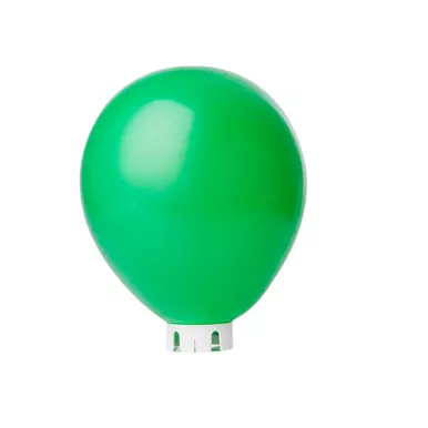 Balo N9 Redondo Liso Verde Bandeira 50 Unidades