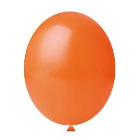 Balo N11 Redondo Liso Laranja 50 Unidades