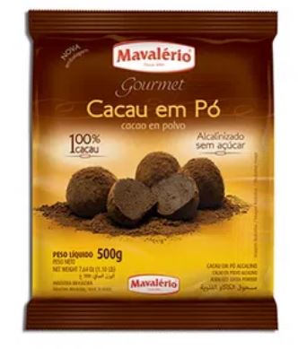Cacau Em P Alcalinizado 100% Cacau 500g Unidade