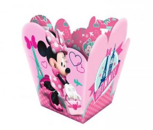 Cachepot Grande Minnie Rosa 08 Unidades