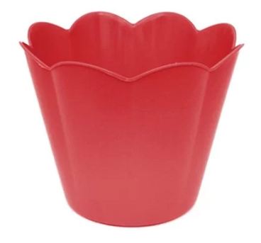 Cachepot Girassol Mini Vermelho