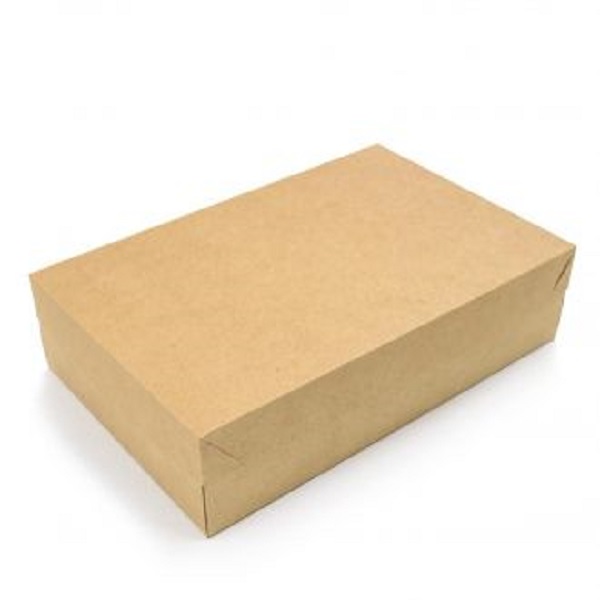Caixa Retangular 26 cm Kraft 10 Unidades