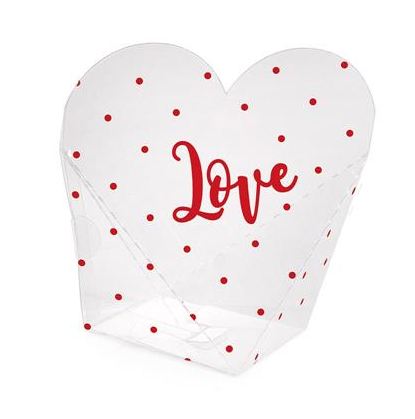 Caixa Acetato Clean M Corao Love