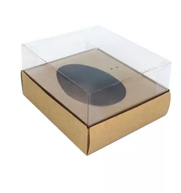 Caixa Gourmet Ovo 50g 1 Cavidade Kraft Unidade