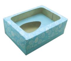 Caixa Ovo Colher 250g Conjugada Azul 10 Unidades