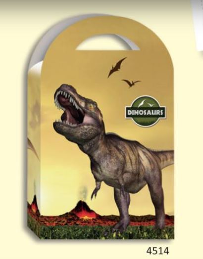 Caixa Surpresa Dinossaurs 08 Unidades