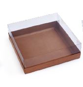 Caixa Torta 25x25x8 Kraft