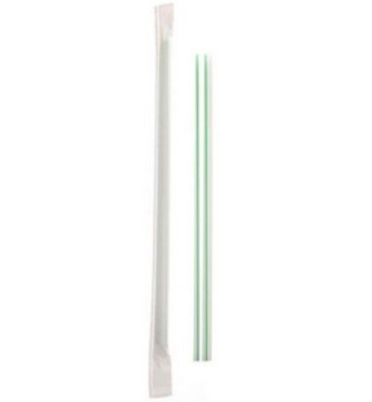 Canudo Biodegradvel Super 210x10mm 120 Unidades