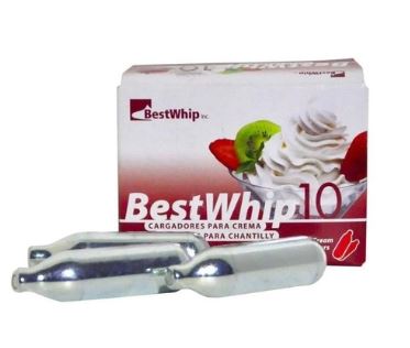 Gs Para Garrafa De Chantilly 10 Unidades