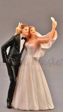 Casal De Noivinhos Selfie Unidade