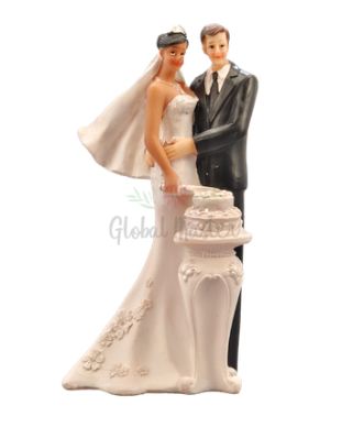 Casal Noivos Mod Bolo