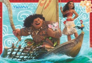 Painel em EVA Impresso Moana 94 x 64 cm 1 unidade