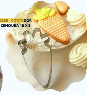 Cortador Cenoura 9,5 x 5 cm Unidade