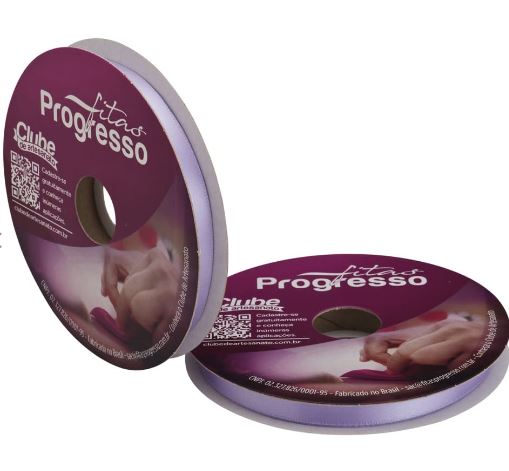 Progresso Cetim 10m 22mm Cor 245 Lils Unidade
