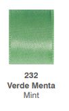 Fita Progresso Cetim 10m 38mm Cor 232 Verde Menta Unidade